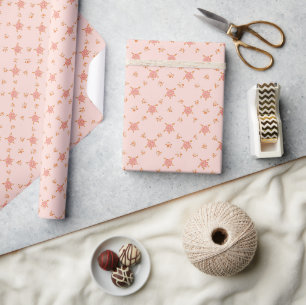 Papier Cadeau Motif Fleur Sauvage