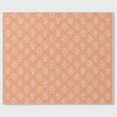 Papier Cadeau Motif Fleur Sauvage (Plat)