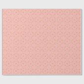 Papier Cadeau Motif Fleur Sauvage (Plat)