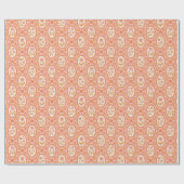 Papier Cadeau Motif Fleur Sauvage (Plat)
