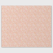 Papier Cadeau Motif Fleur Sauvage (Plat)