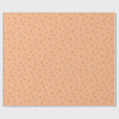 Papier Cadeau Motif Fleur Sauvage (Plat)