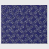Papier Cadeau motif floral (Plat)