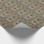 Papier Cadeau Motif floral à tête de serpent de William Morris (Coin)