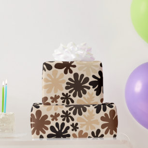Papier Cadeau Motif floral Boho Matisse