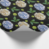 Papier Cadeau Motif floral d'aquarelle (Coin)