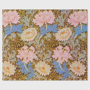 Papier Cadeau Motif floral gras design Wm Morris