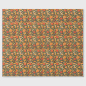 Papier Cadeau Motif floral vintage William Morris Cray (Plat)