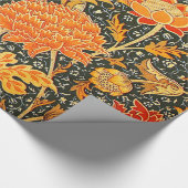 Papier Cadeau Motif floral vintage William Morris Cray (Coin)
