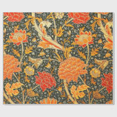 Papier Cadeau Motif floral vintage William Morris Cray (Plat)