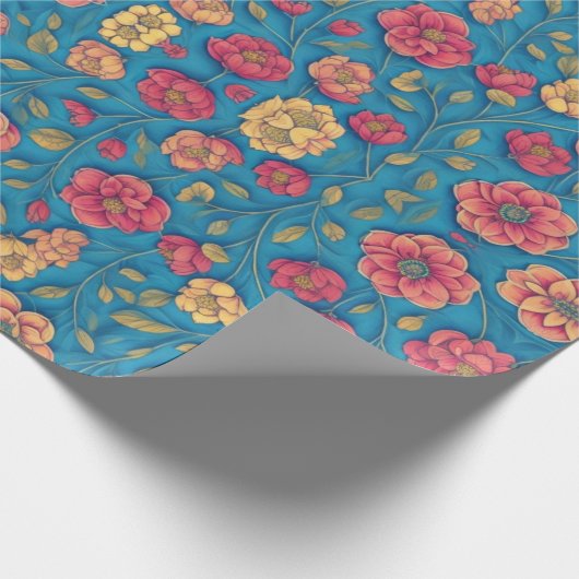 Papier Cadeau Motif fluide (Coin)