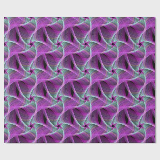 Papier Cadeau Motif fractal (Plat)
