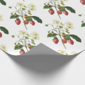 Papier Cadeau Motif fraise (Coin)