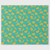 Papier Cadeau Motif Fruit Banana (Plat)