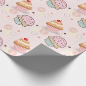 Papier Cadeau motif gâteaux (Coin)