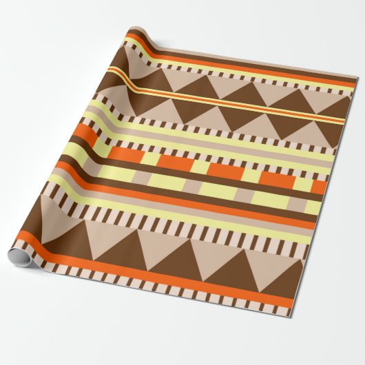 Papier Cadeau Motif géométrique (Déroulé)