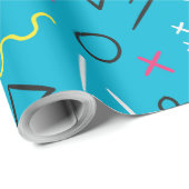 Papier Cadeau Motif géométrique 4 (Coin rond)