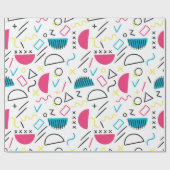 Papier Cadeau Motif géométrique 5 (Plat)