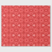 Papier Cadeau motif géométrique Abstrait rouge envelopper mat (Plat)