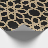 Papier Cadeau Motif géométrique arabe islamique Conception Abstr (Coin)