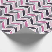 Papier Cadeau Motif géométrique chevron (Coin)