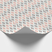 Papier Cadeau Motif géométrique de style aztèque (Coin)