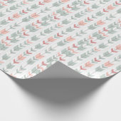 Papier Cadeau Motif géométrique de style rétro (Coin)