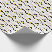 Papier Cadeau Motif géométrique fendu de triangle (Coin)