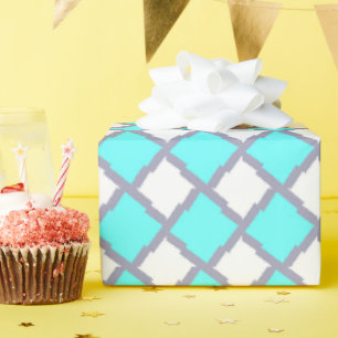 Papier Cadeau Motif géométrique minimaliste