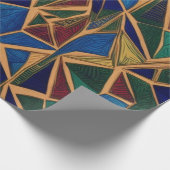 Papier Cadeau Motif géométrique moderne (Coin)