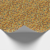 Papier Cadeau Motif géométrique rétro 3 (Coin)