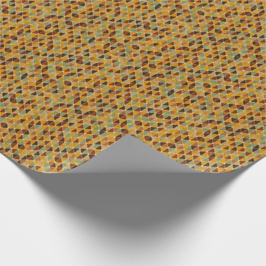 Papier Cadeau Motif géométrique rétro 3 (Coin)