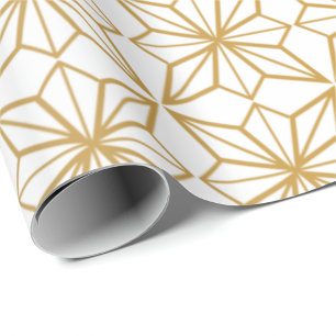 Papier Cadeau Motif géométrique sans couture avec des détails co