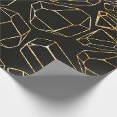 Papier Cadeau Motif géométrique sans couture dans le style rétro (Coin)