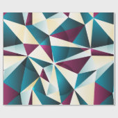 Papier Cadeau Motif géométrique sans couture. illustration vinta (Plat)