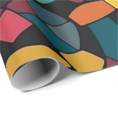 Papier Cadeau Motif géométrique Tessellation (Coin rond)