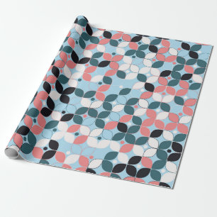 Papier Cadeau motif géométrique transparent, géométrique, abstra