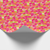 Papier Cadeau Motif géométrique triangles (Coin)