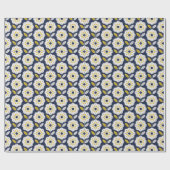 Papier Cadeau Motif géométrique vintage (Plat)