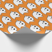 Papier Cadeau Motif Ghost mignon (Coin)