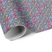 Papier Cadeau motif graffiti (Coin rond)