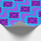 Papier Cadeau motif graphique Neon (Coin)