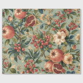 Papier Cadeau Motif Grenade de William Morris Fruit (Plat)