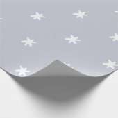 Papier Cadeau Motif gris et blanc (Coin)