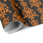 Papier Cadeau Motif Halloween (Coin rond)