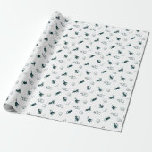 Papier cadeau Motif Halloween (Déroulé)