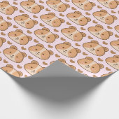 Papier Cadeau Motif Hamster (Coin)