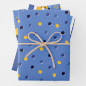 Papier cadeau Motif Hanoukka (En situation)