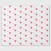 Papier cadeau Motif Heart (Plat)