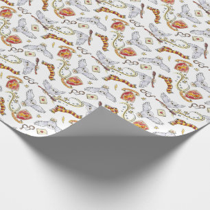 Papier Cadeau Motif Hedwig GRYFFINDOR™